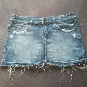 Denim Miniskirt